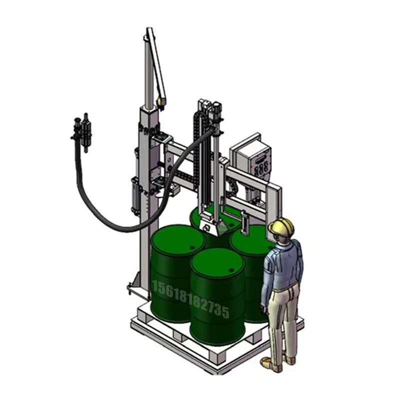200KG擺臂式灌裝機-高精度灌裝設(shè)備-
